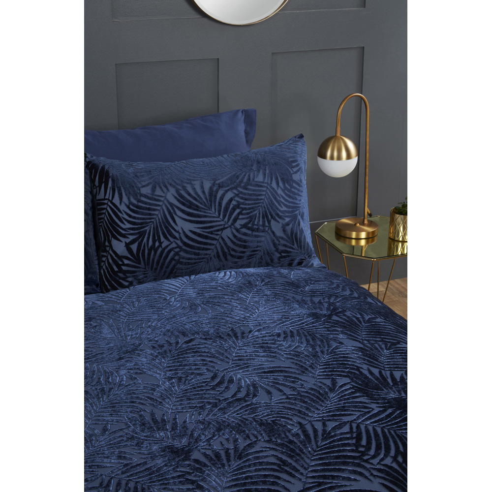 Rapport Home Paloma Double Navy Duvet Set Image 2