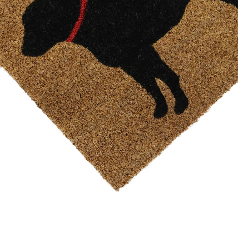 JVL Puppy Love Latex Coir Door Mat 40 x 70cm Image 4