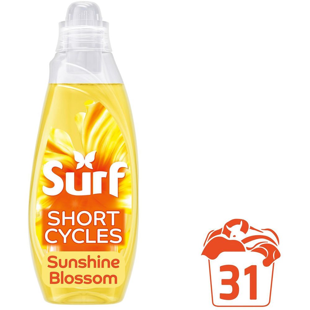 Surf Magnifi-Scent Wash Sunshine Blossom Liquid Laundry Detergent 31 Washes 837ml 8 Pack Image 3