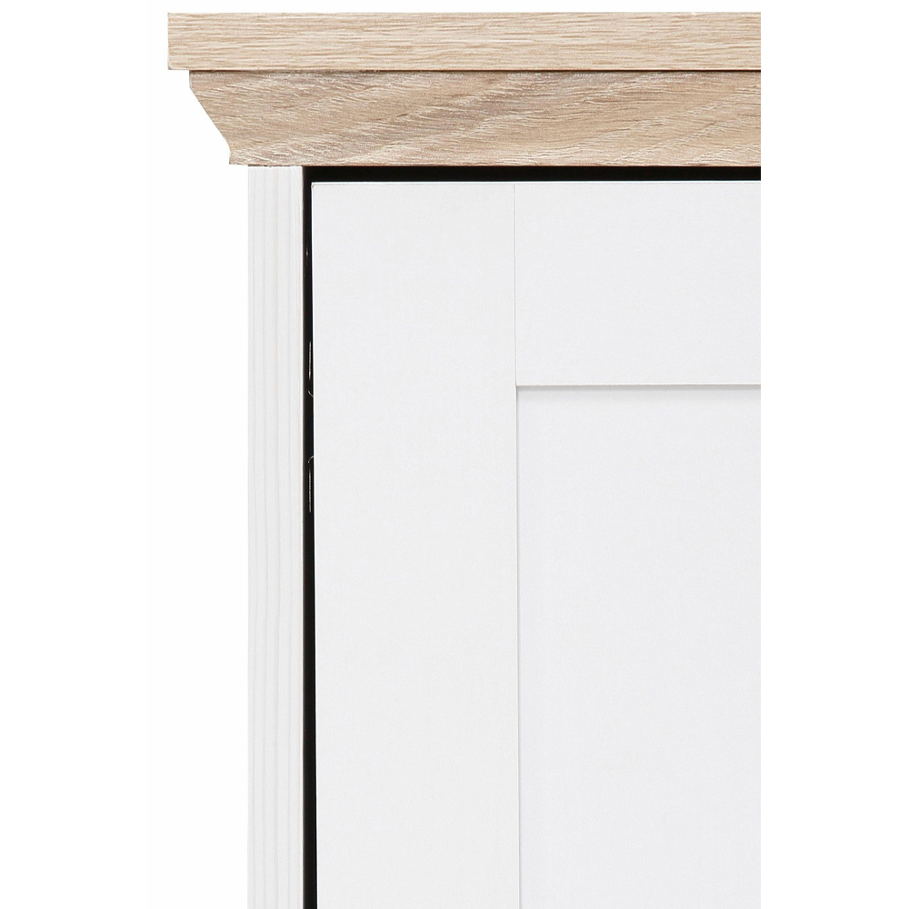 Loft24 Nanna 2 Drawer White Oak Sideboard Image 6