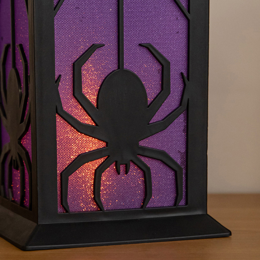 Samuel Alexander LED Light up Spider Halloween Lantern 32cm Image 7