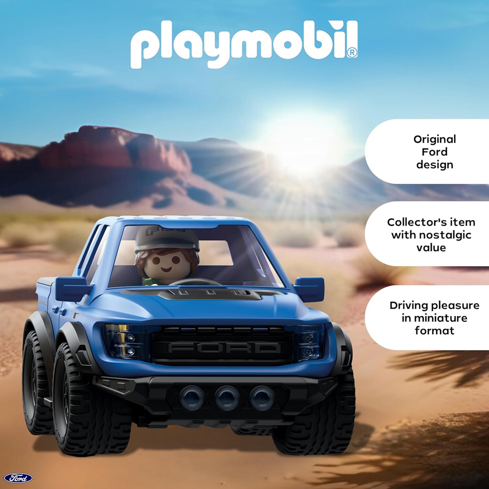 Playmobil x Ford F-150 Raptor Playset Image 9