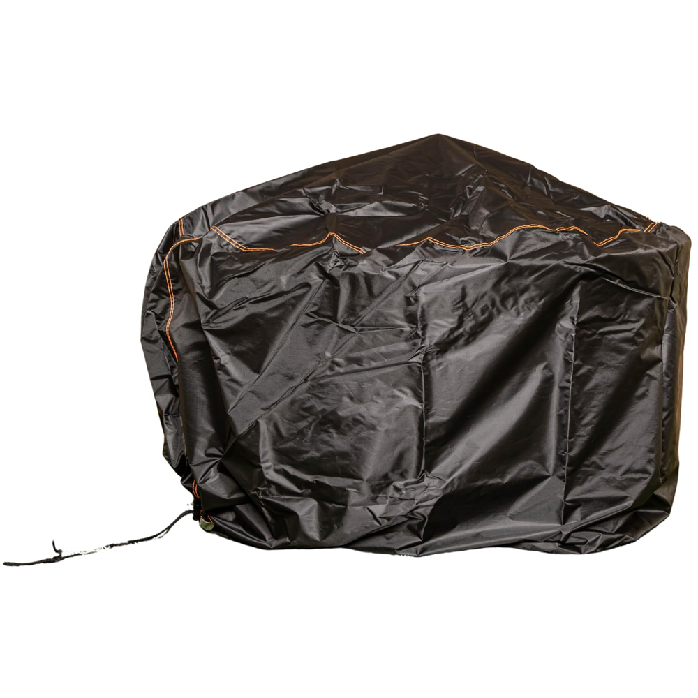 Samuel Alexander Black Waterproof Anti-UV Windproof Outdoor Protective Fire Pit Cover 60 x 82cm Image 9