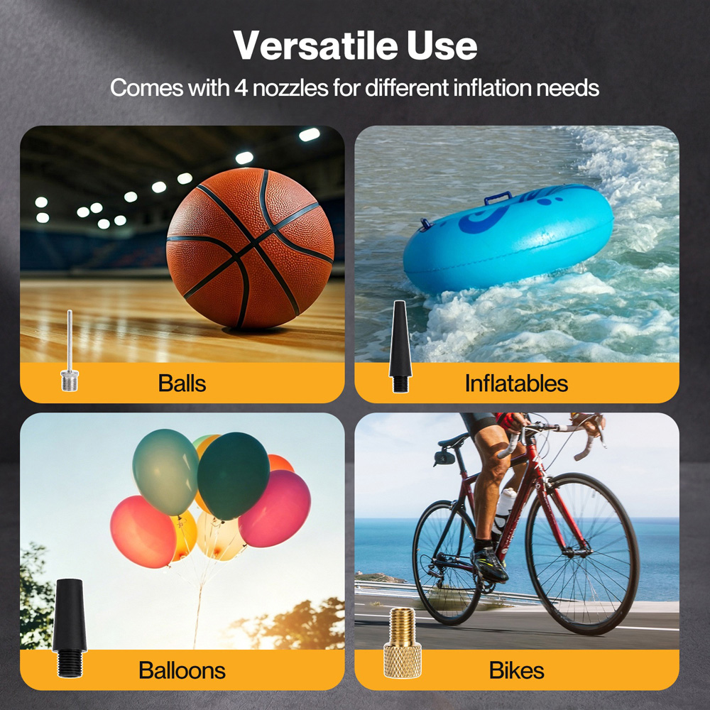 Traderight 150 PSI Portable Cordless Car Tyre Inflator and Air Compressor Image 7