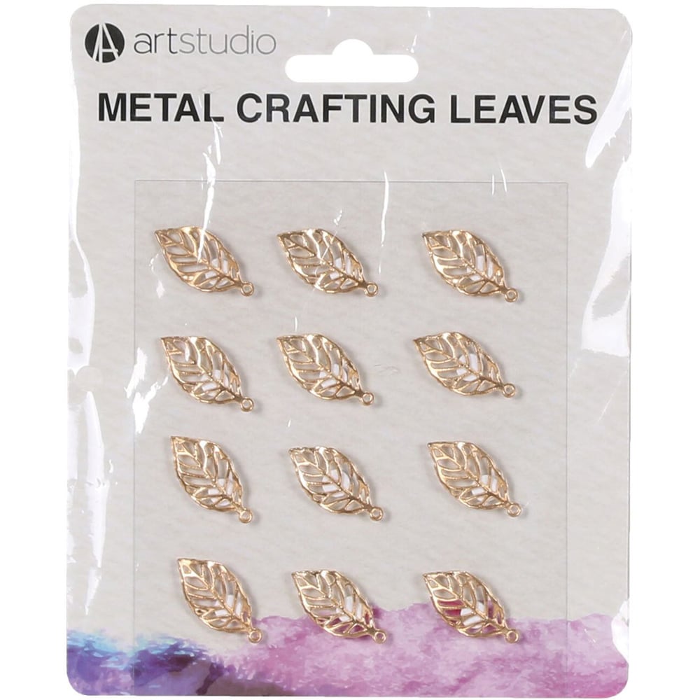 Art Studio Metal Crafting Leaves Image 2