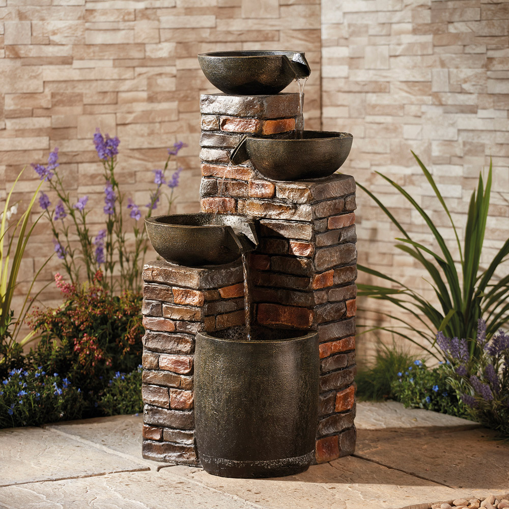 Garden Gear Serenity Pouring Bowls Water Feature Image 2