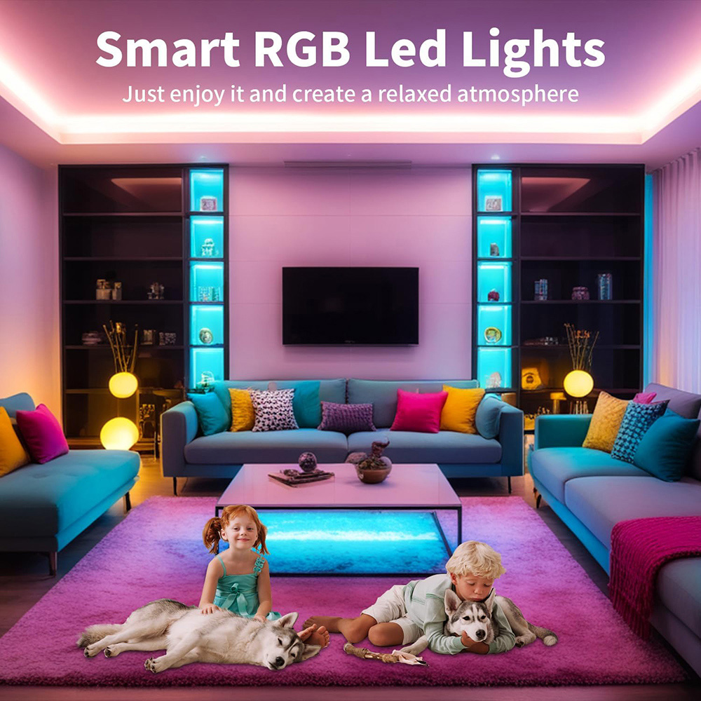 Ener-J Colour Changing LED Tape Light with Remote 5m Image 2