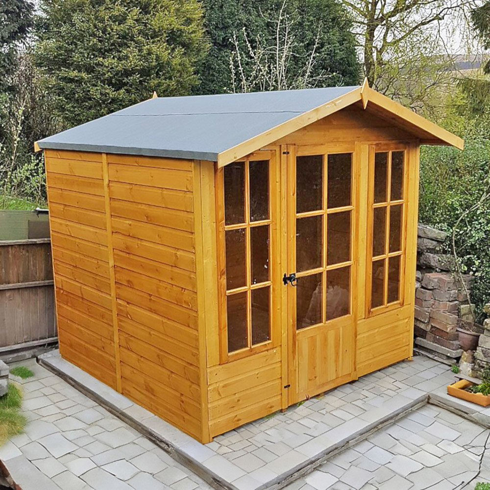 Shire Chatsworth 7 x 7ft Traditional Summerhouse Image 4