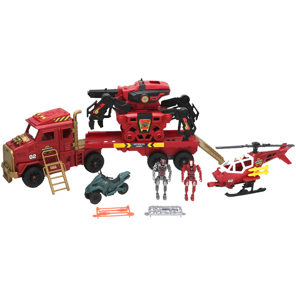 Military Combat Vehicle Toy Set Image 2