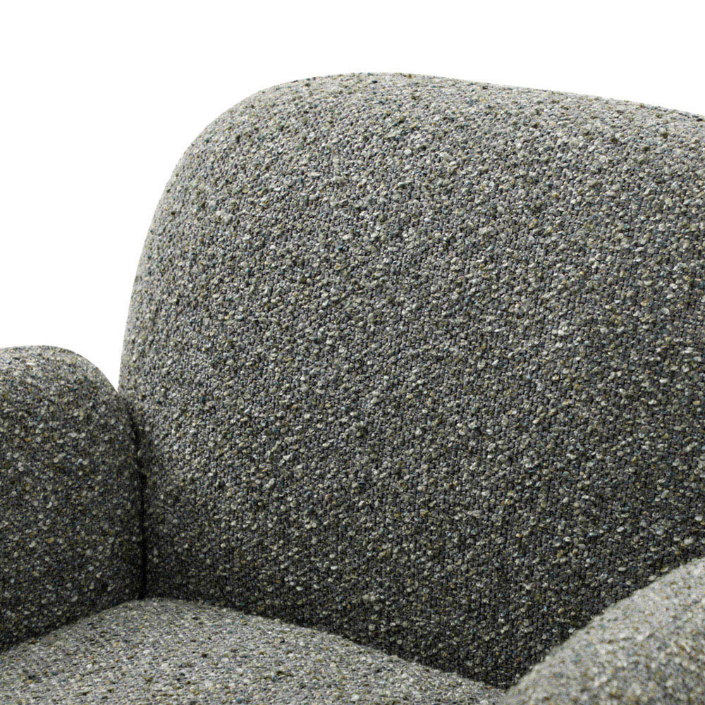 Mabel Olive Boucle Swivel Armchair Image 6