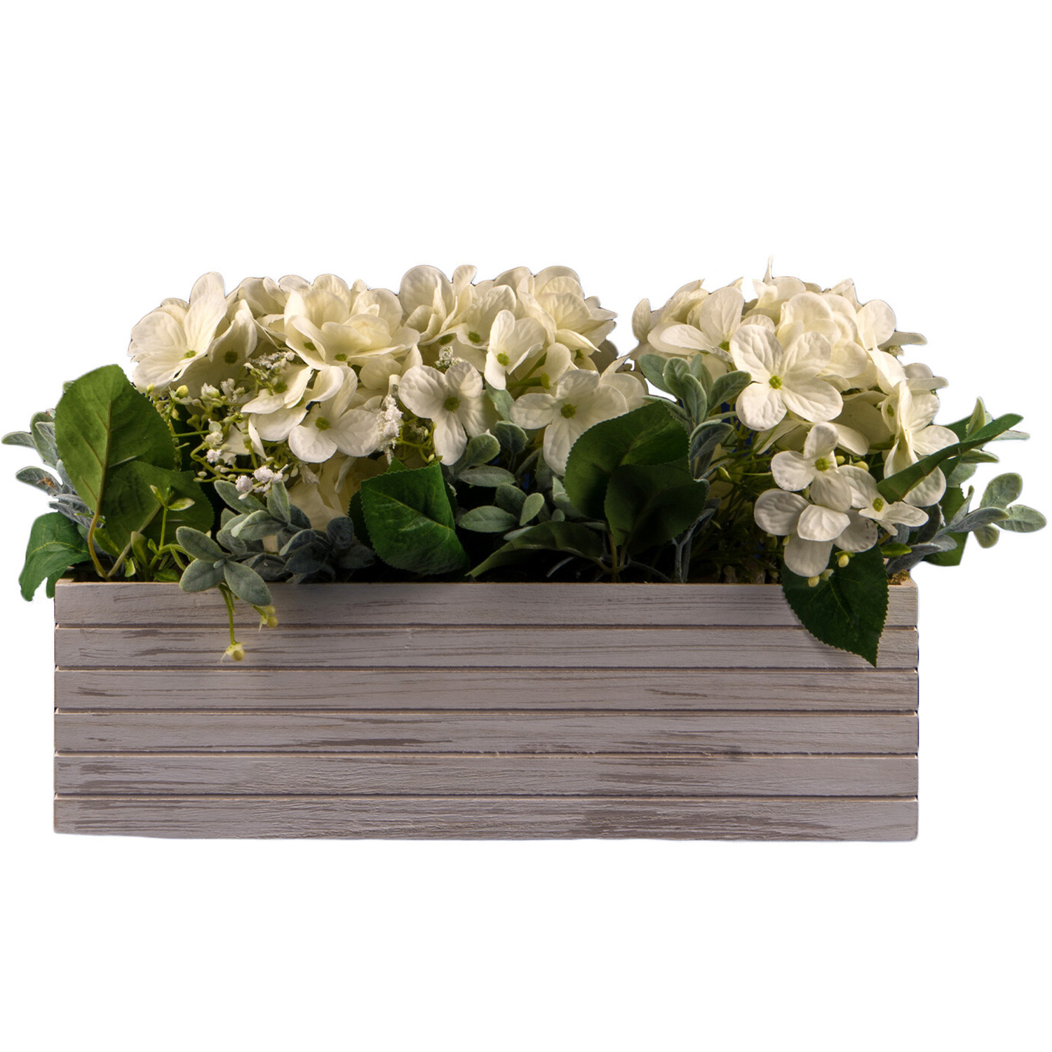 White Rose and Hydrangea Floral Tray Image