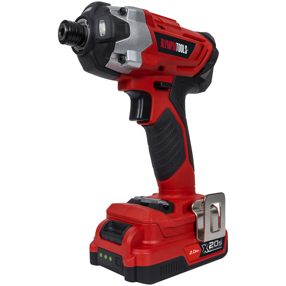 Olympia Power Tools X20S 20V 2 x 2.0Ah Li-ion Impact Driver Image 3