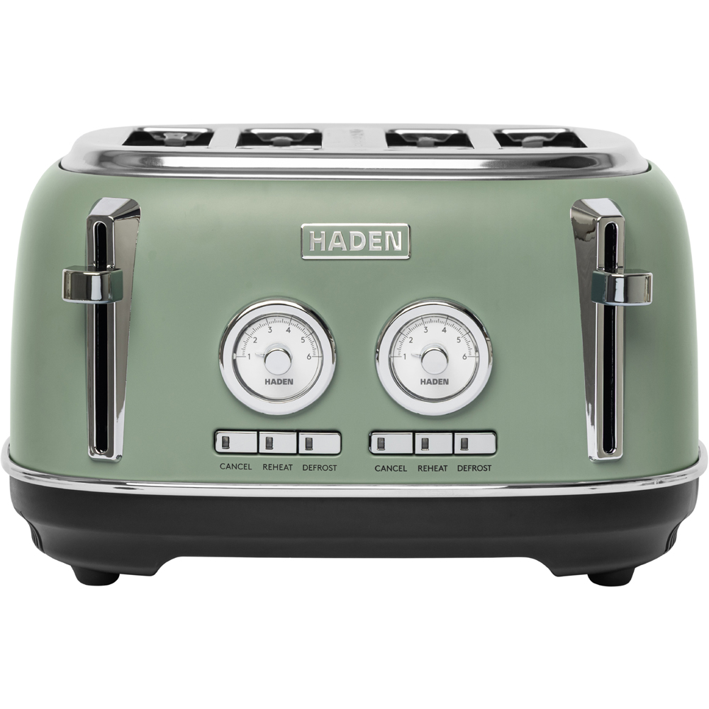 Haden Jersey 214287 Cedar Green Steel 4 Slice Toaster Image 1