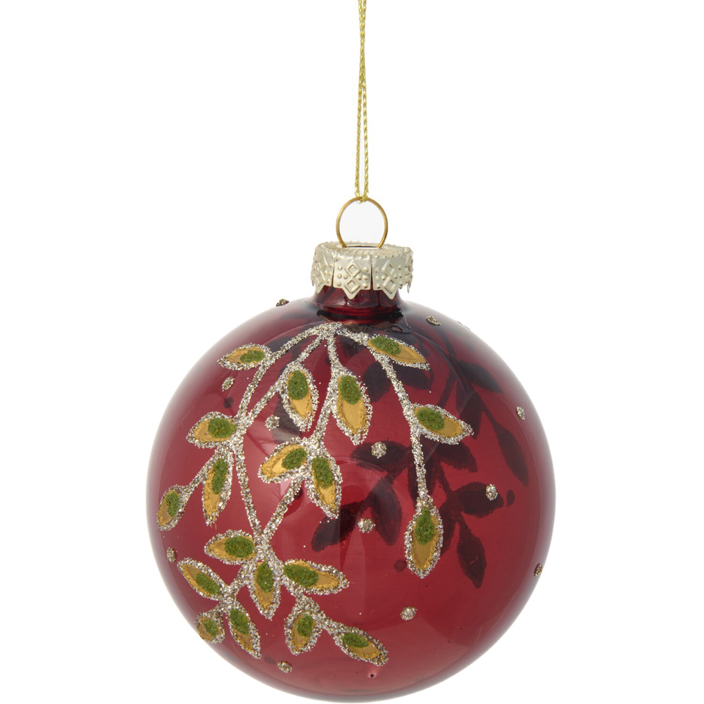 Leafy Hazel Bauble Image 3
