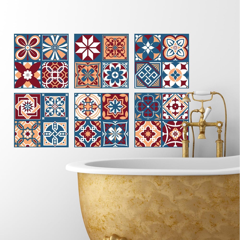 Walplus Westminster Tile Sticker 12 Pack Image 3