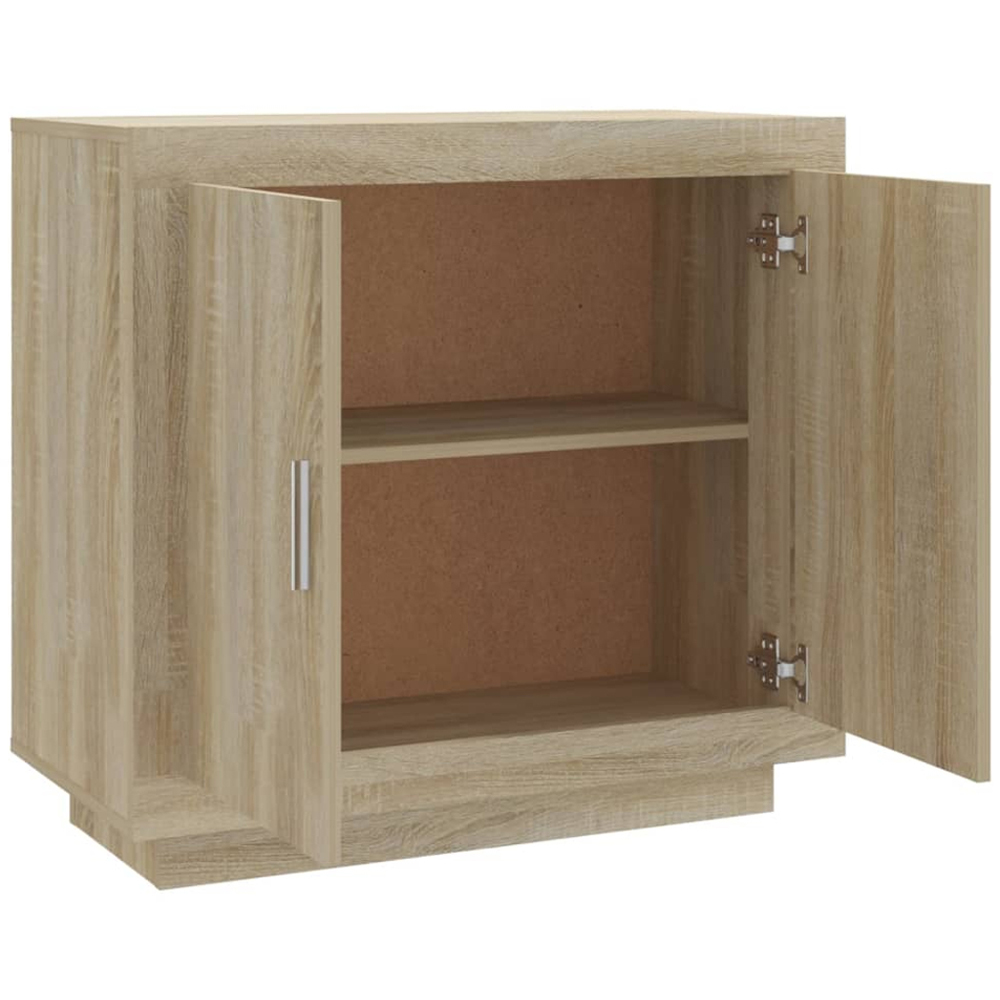 vidaXL 2 Door Sonoma Oak Sideboard Image 4