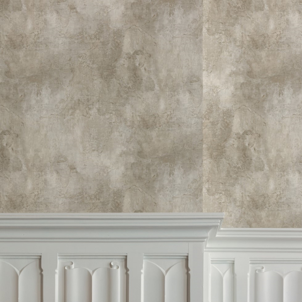 Grandeco Castello Plaster Patina Taupe Wallpaper By Paul Moneypenny Image 2
