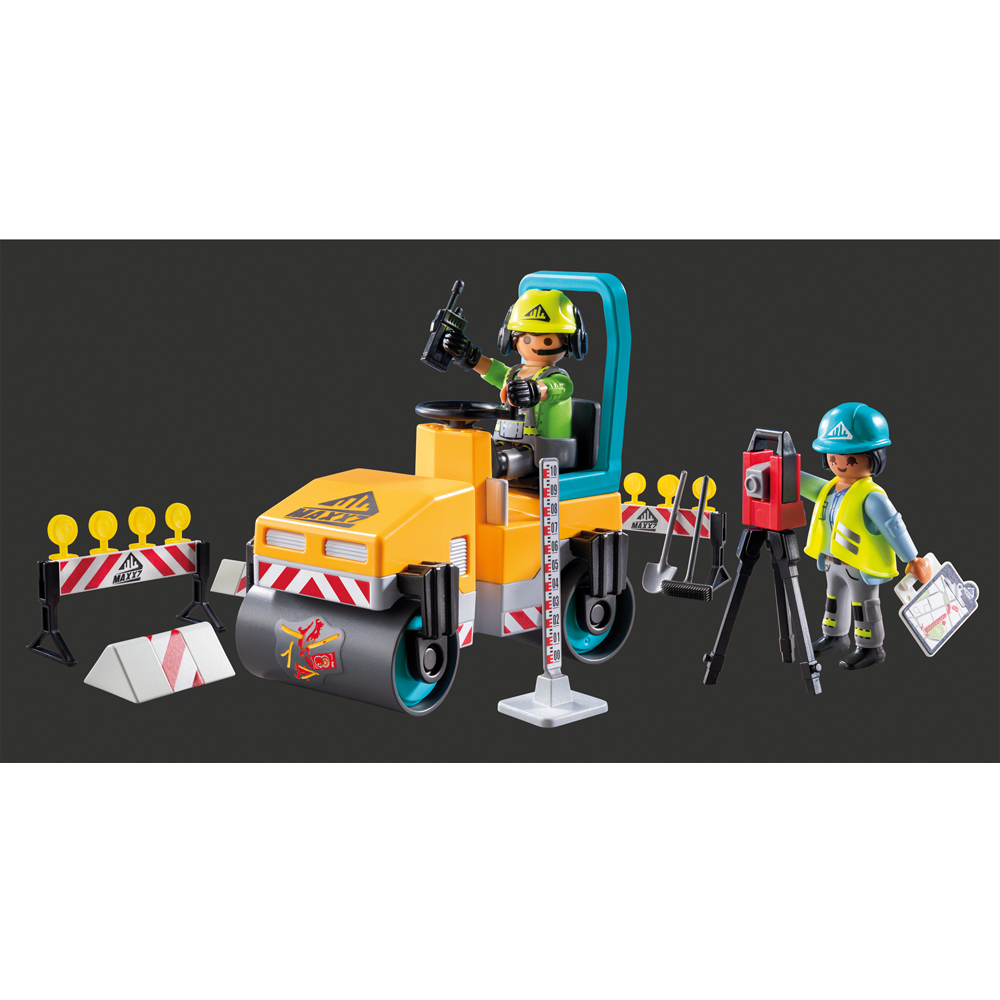 Playmobil Road Construction Playset Image 4