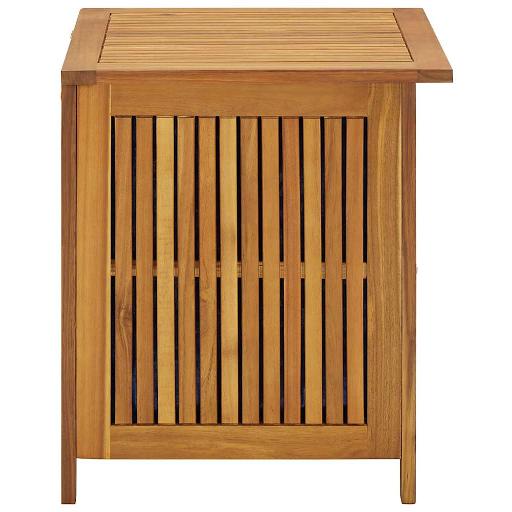 Walplus Rustic Solid Acacia Wood Storage Box Image 6