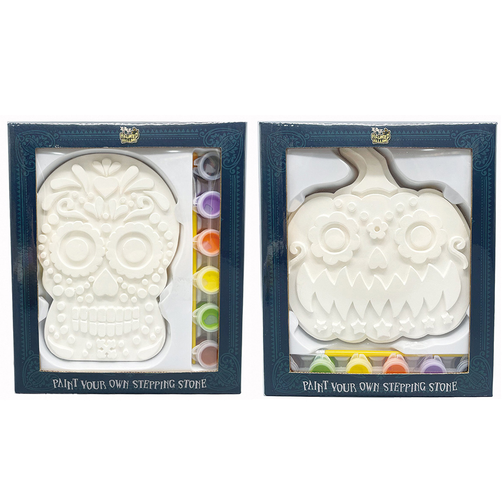 Paint Your Own Halloween Stepping Stone Image 1