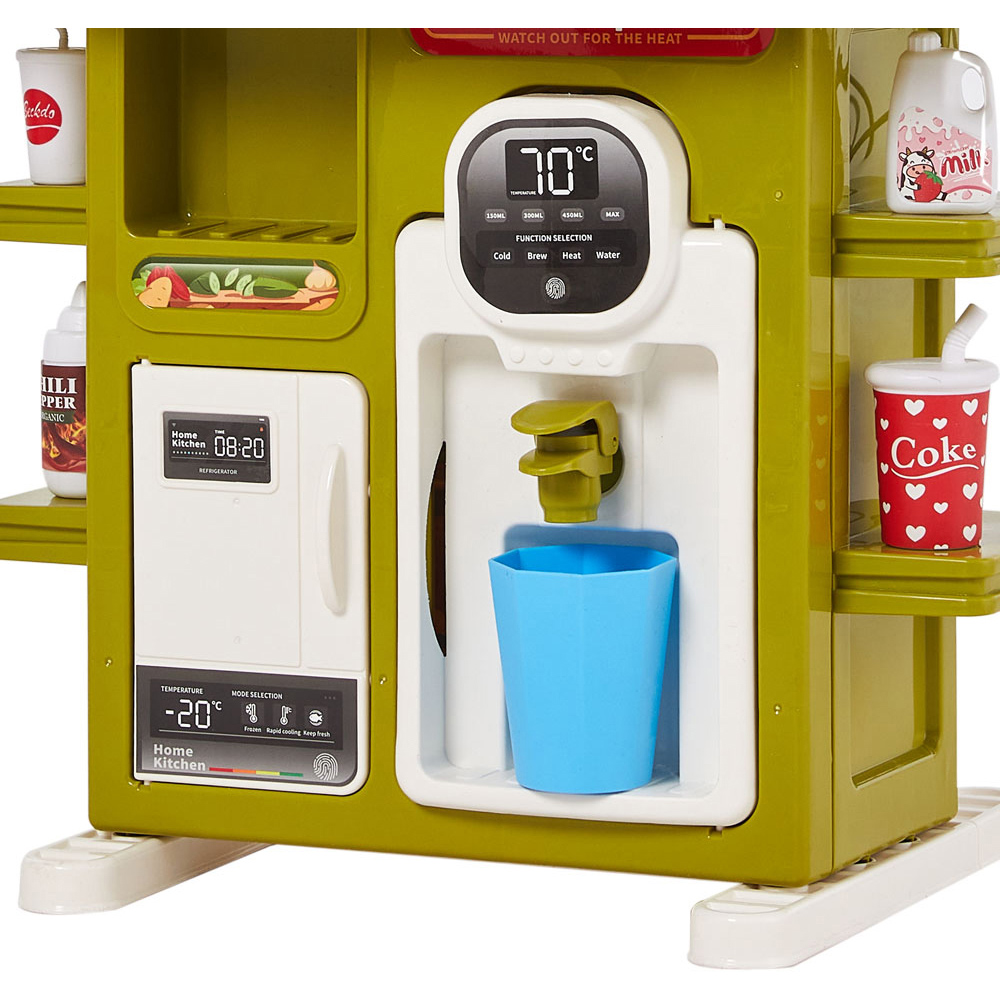Tommy Toys 50 Piece Kids Kitchen Play Set with Smoke Sound and Light Image 5