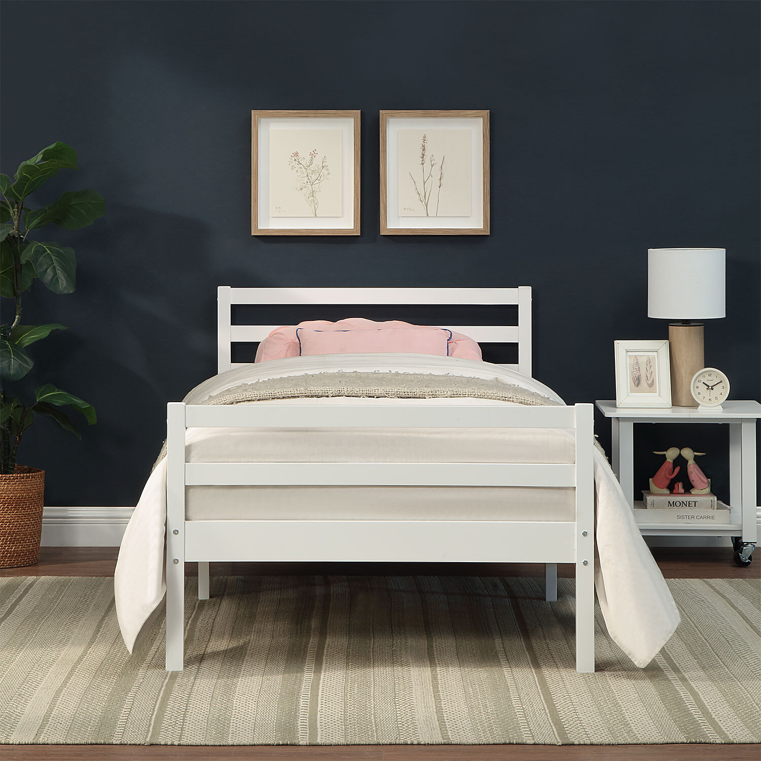 Atlas Single Bed - White Image 2
