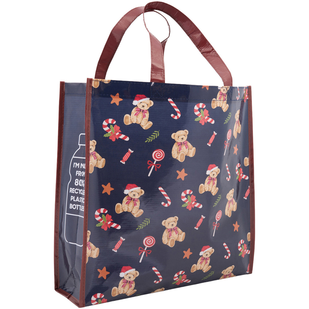 Christmas Teddy Shopper Bag Image 4