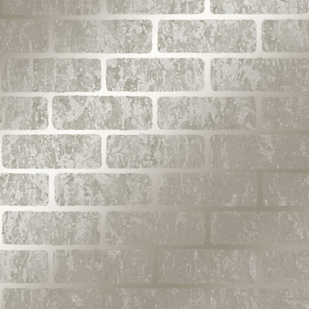 Superfresco Easy Milan Brick Taupe Wallpaper Image 1