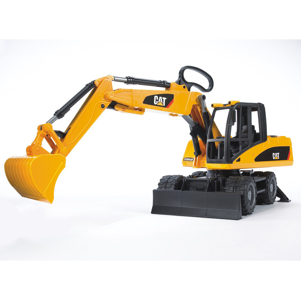 Bruder Kids Cat Wheel Construction Loader with Excavator Playset Model Image 2