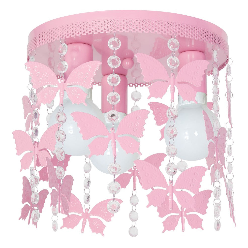 Milagro Angelica Soft Pink Ceiling Lamp 230V Image 5