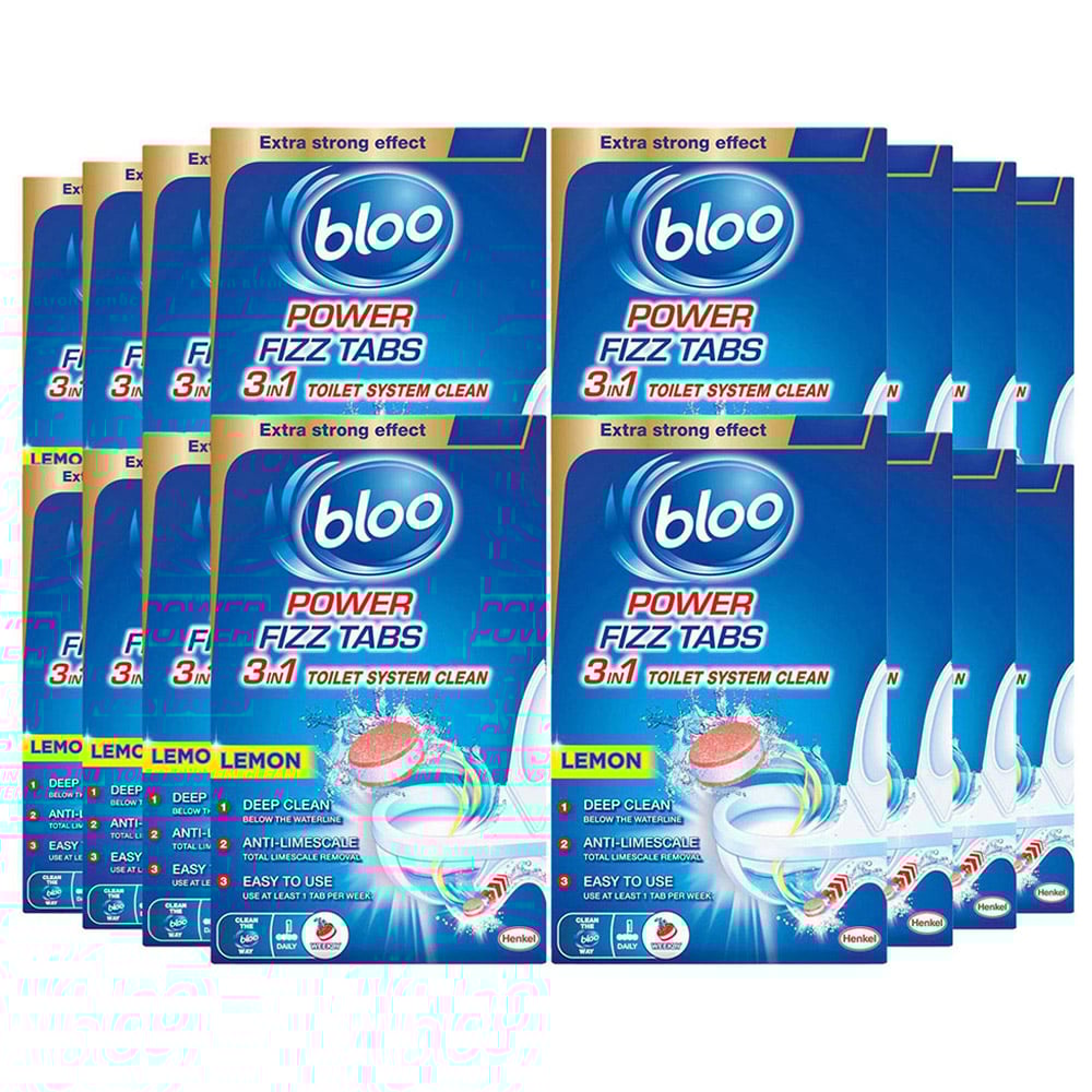 Bloo Power Toilet Fizz Tablet 25g 128 Pack Image 1