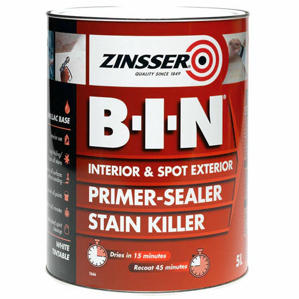 Zinsser Bin White Primer 500ml Image