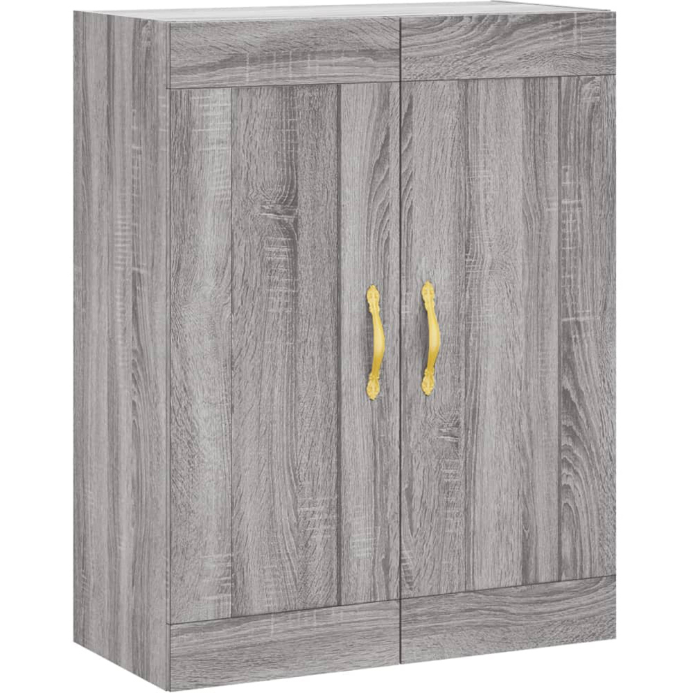 vidaXL 4 Door Grey Sonoma Highboard Image 4