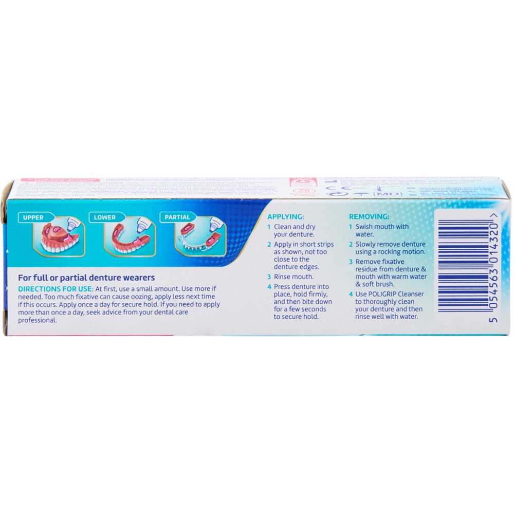 Poligrip Essential Denture Fixative Cream Image 5