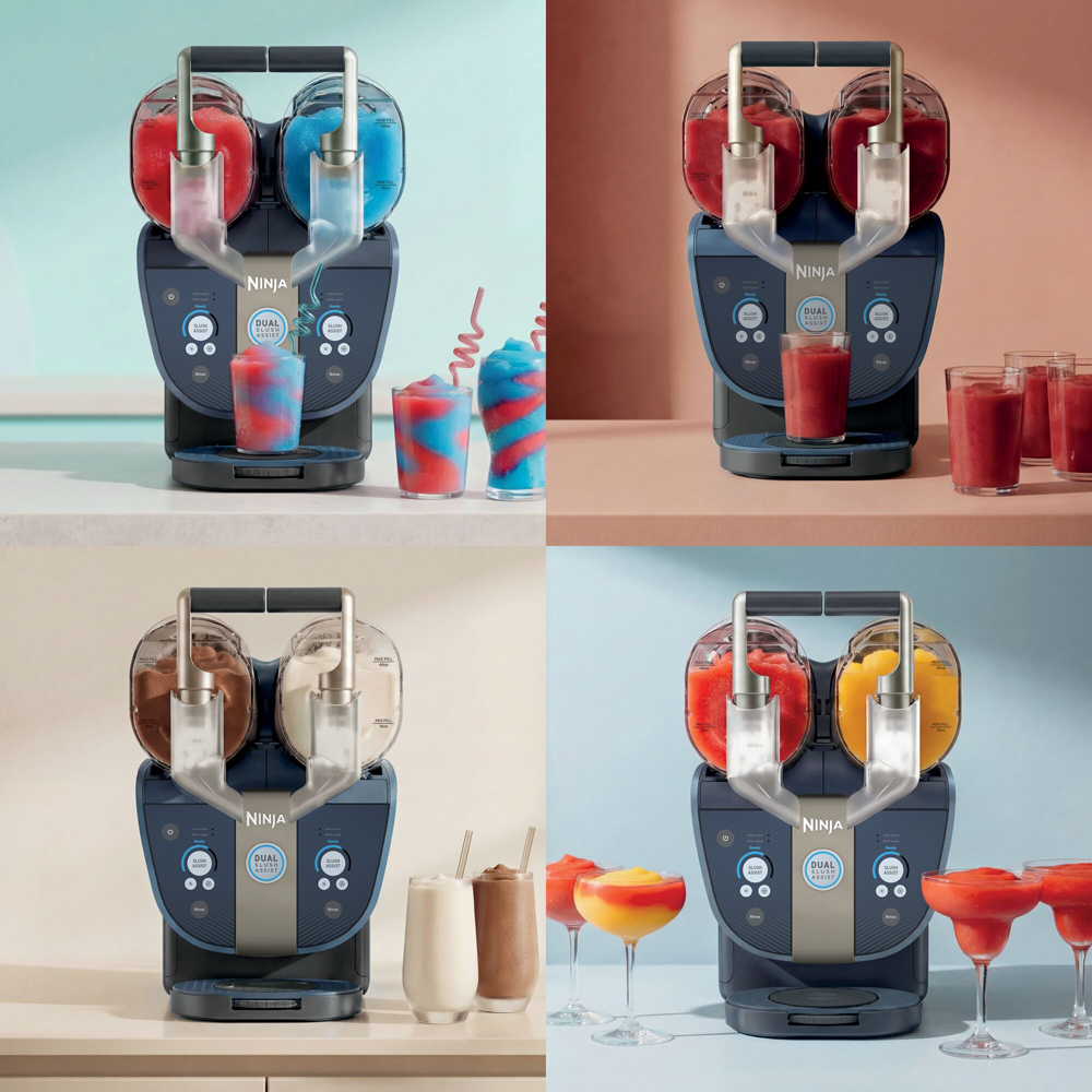 Ninja SLUSHi FS701UKBL Blue Twist Frozen Drink Maker Image 5