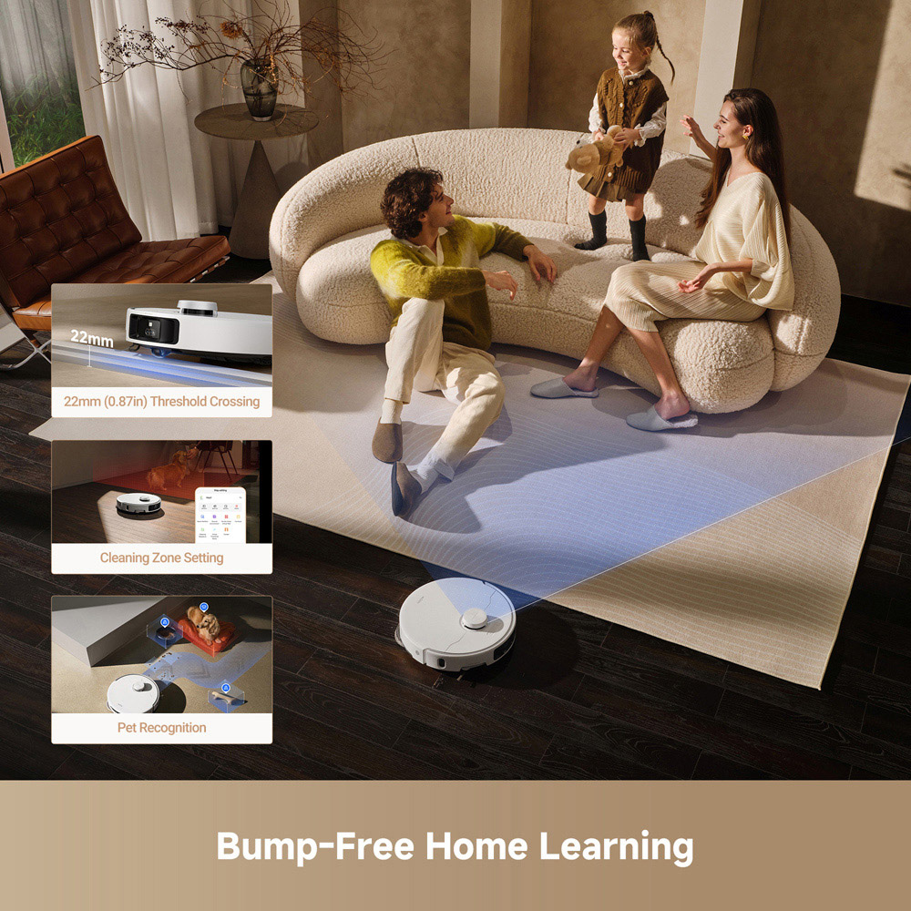 MOVA P50 Pro Ultra 2-in-1 Robot White Vacuum Cleaner Image 4