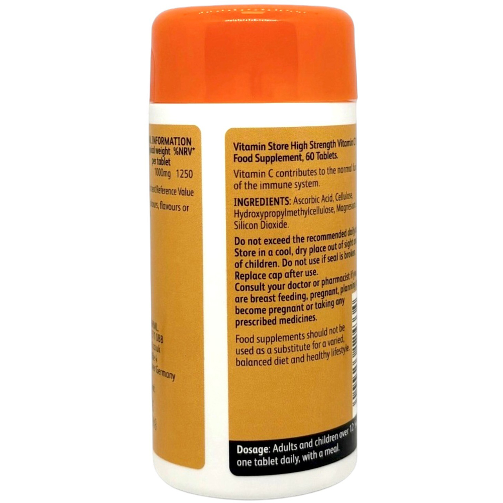 Pack of 60 Vitamin Store High Vitamin C Tablets Image 2
