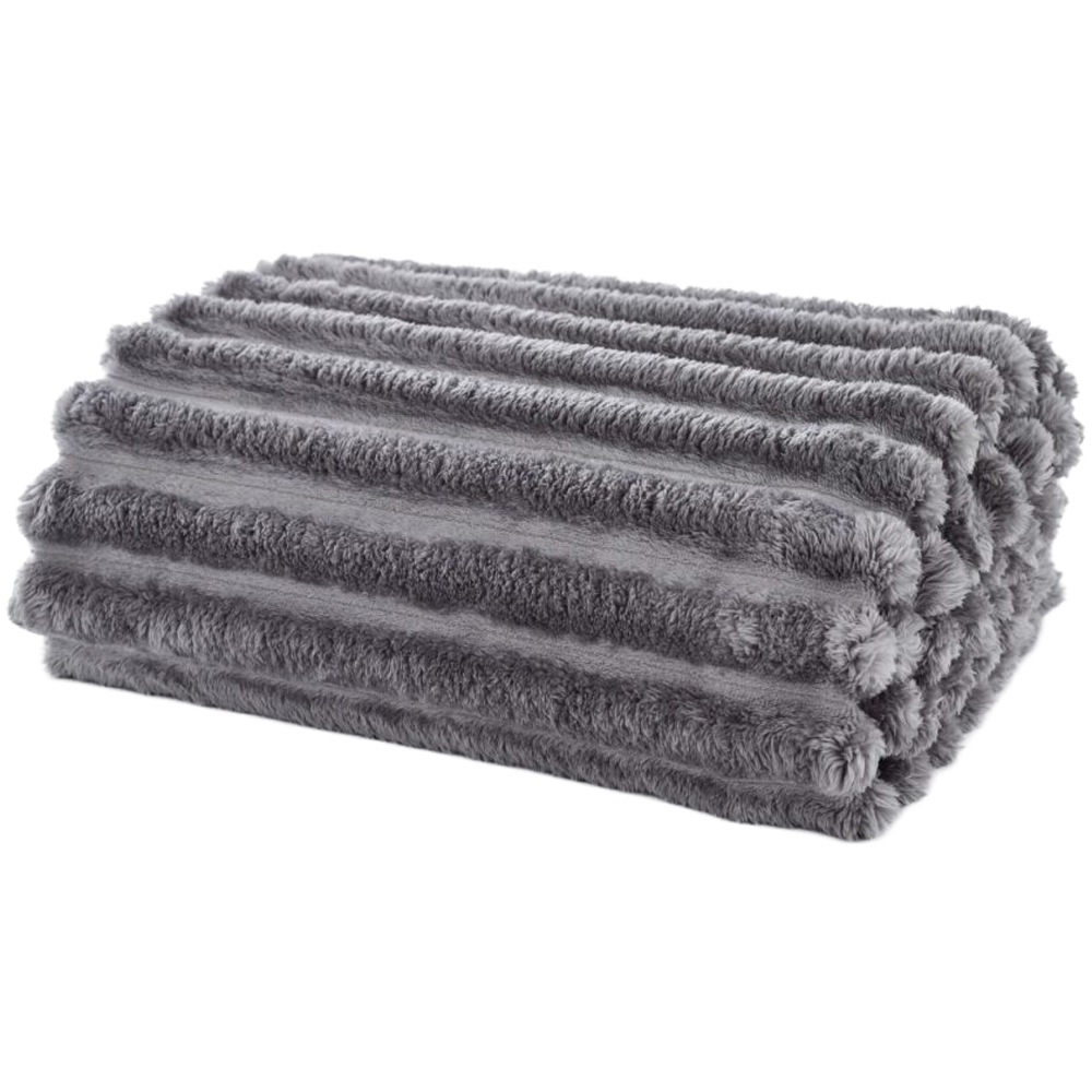 Deyongs Alnwick Dove Grey Throw 140 x 180cm Image 1