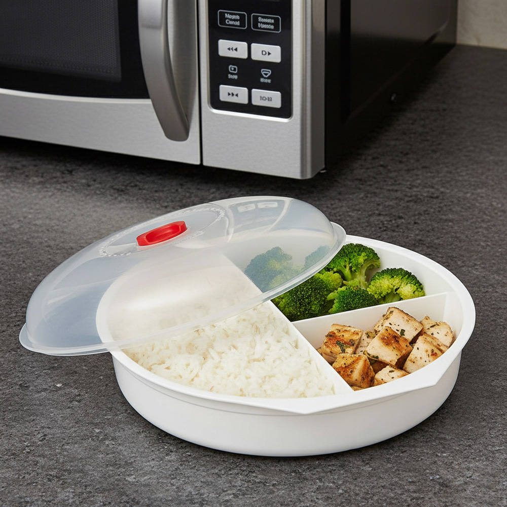 Avilo Sectioned Casserole Dish with Built-in Compartments Image 5