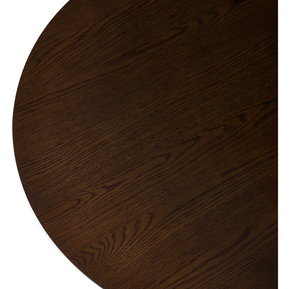 Julian Bowen Ollie Dark Oak Round Coffee Table Image 4