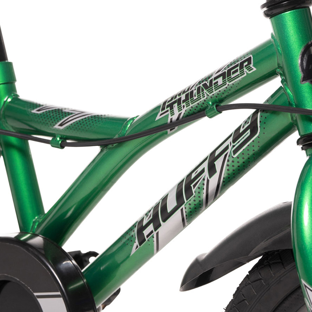 Huffy Pro Thunder 21104W Green 16 inch Kids Bike Image 5