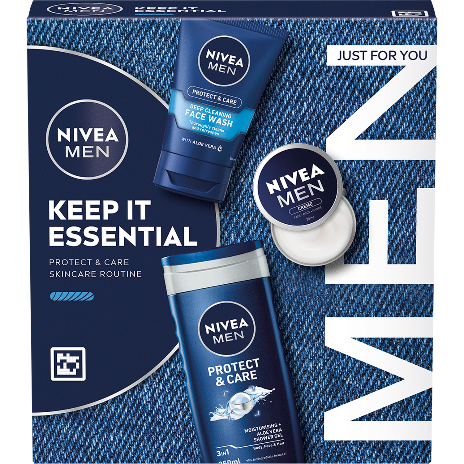 Nivea Men Keep It Essential Gift Pack - Blue Image 1