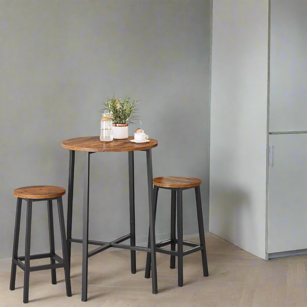 Modcraft Industrial Bar Stool Set of 2 Image 3