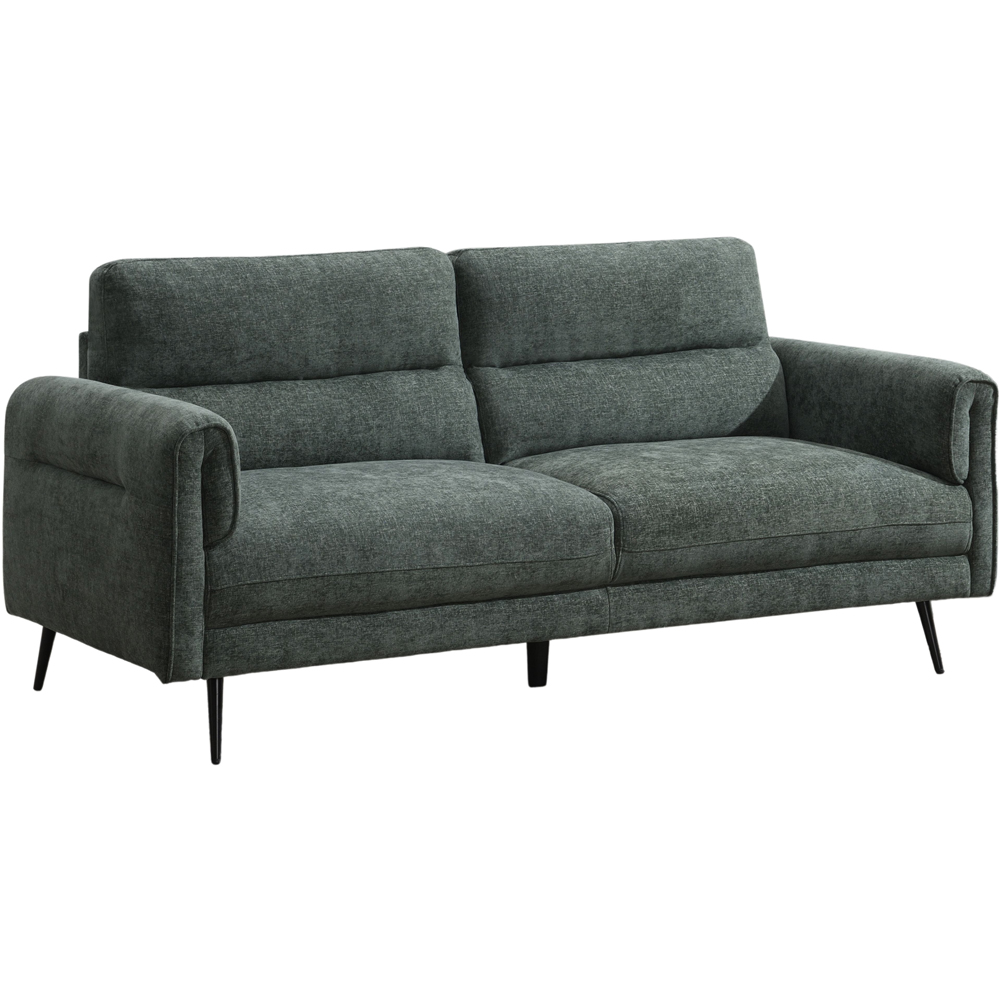 Harlem 3 Seater Moss Green Sofa Image 2