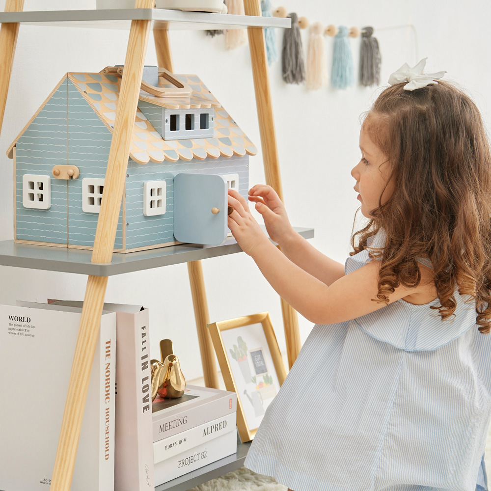 Teamson Kids Quaint Little Cottage Portable Dollhouse Image 6