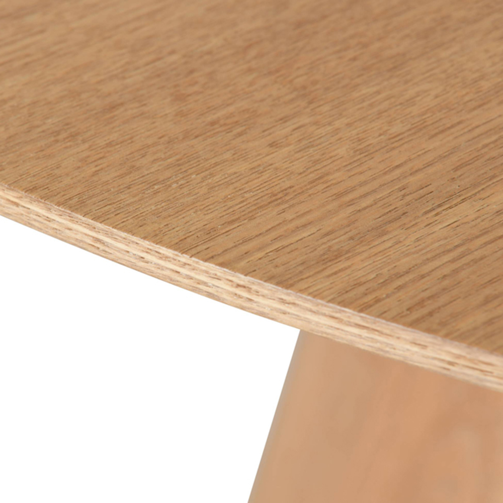 Shankar Claremont 4 Seater Natural Round Dining Table Image 4