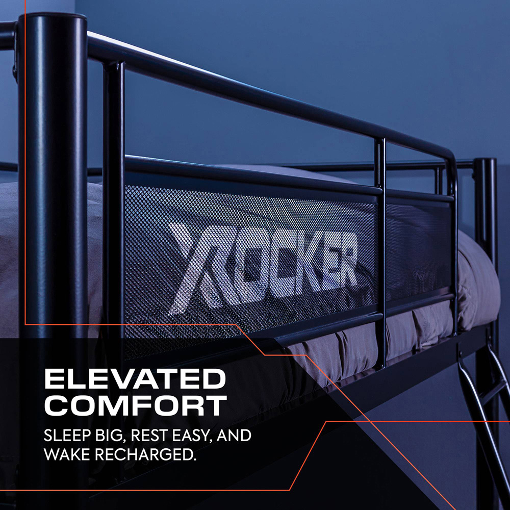 X Rocker Icarus XL Black Gaming High Sleeper with Desk Image 6