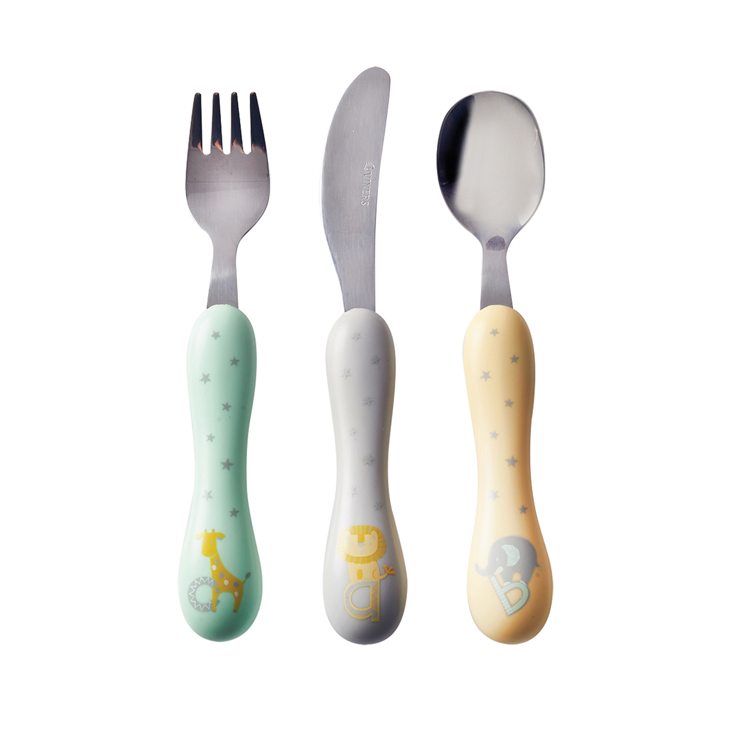 3 Piece Viners Toddler Cutlery Set Image 2