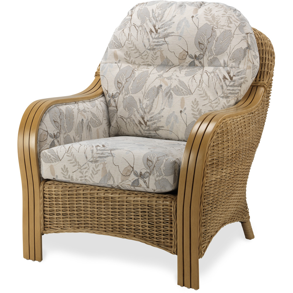 Desser Centurion 4 Seater Leafy Natural Rattan Sofa Set Image 5