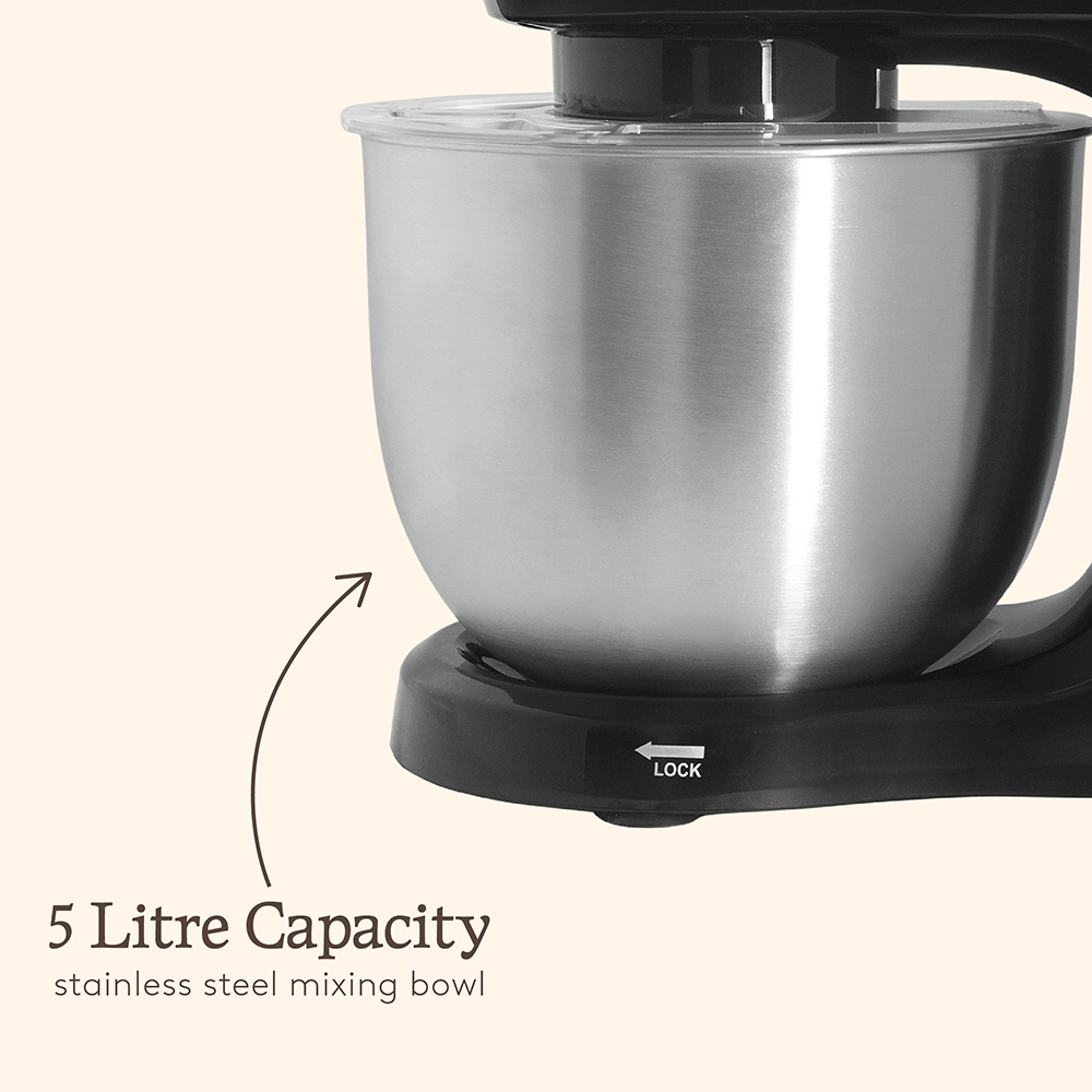 Haden 215390 Black 10 Speed 5L Digital Stand Mixer Image 3